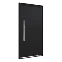 Porta Pivotante Lambri de Aluminio Puxador de 80cm 215x105 Lucasa Aluminio Porta Pivotante Lambri de Aluminio Puxador de 80cm 215x105 Lucasa Aluminio