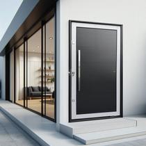 Porta Pivotante Lambril com Puxador Elite 240x150 Abertura Esquerda