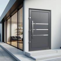 Porta Pivotante Lambril Evolution com Puxador Elite 216x120 Abertura Direita Porta Pivotante Lambril Evolution com Puxador Elite 216x120 Abertura Direita