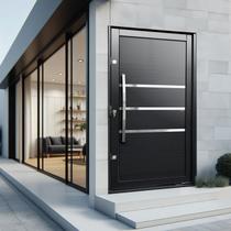 Porta Pivotante Lambril Evolution com Puxador Lado Esquerdo Elite 216x100 Porta Pivotante Lambril Evolution com Puxador Lado Esquerdo Elite 216x100