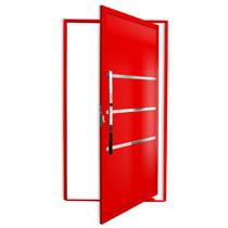 Porta Pivotante Lambril Evolution com Puxador Super 210cm X 100cm Brimak