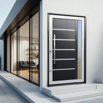 Porta Pivotante Lambril Miraggio com Puxador Elite 240x130 Abertura Esquerda Porta Pivotante Lambril Miraggio com Puxador Elite 240x130 Abertura Esquerda