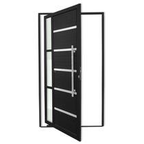 Porta Pivotante Lambril Miraggio com Puxador Super 210cm x 100cm Brimak