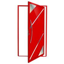 Porta Pivotante Lambril Oasis com Puxador Super 210cm x 120cm Brimak