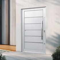 Porta Pivotante Lambril Premium com Puxador Elite 240x130 Abertura Esquerda