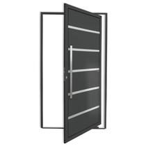 Porta Pivotante Lambril Premium com Puxador Super 210cm x 100cm Brimak