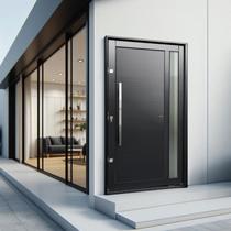 Porta Pivotante Lambril Visione com Puxador Elite 216x130cm Abertura Esquerda Porta Pivotante Lambril Visione com Puxador Elite 216x130cm Abertura Esquerda