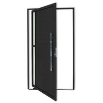 Porta Pivotante Lambril Visione com Puxador Super 210cm x 100cm Brimak