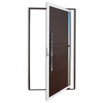 Porta Pivotante Lambril Visione com Puxador Super 210cm x 100cm Brimak