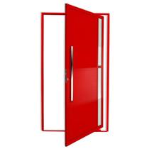 Porta Pivotante Lambril Visione com Puxador Super 210cm x 120cm Brimak