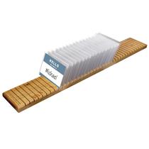 Porta Placas de Identificación de Madera C-Line Roble Capacidad para 40 Tarjetas Porta Placas de Identificación de Madera C-Line Roble Capacidad para 40 Tarjetas