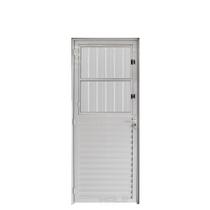 Porta Postigo 2.10 x 0.80 Alumínio Branco Lado Direito - Hale Porta Postigo 2.10 x 0.80 Alumínio Branco Lado Direito - Hale