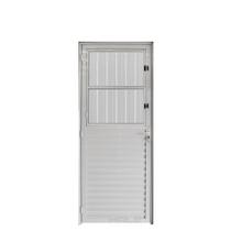 Porta Postigo 2,10(A) X 0,80(L) Aluminio Branco Lado Esquerdo - Hale