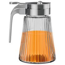 Porta pote mel meleira em vidro 270 ml