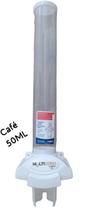 Porta Poupa Copo Dispenser Descartaveis Multicopo Café 50ml