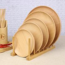 Porta Pratos De Bambu Com 6 Divisórias - Mimo Style