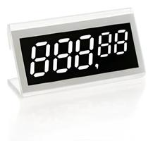 Porta Preço Com Etiqueta Médio 55 x 25mm - Pct 12 Unid. Porta Preço Com Etiqueta Médio 55 x 25mm - Pct 12 Unid.