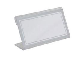 Porta Preço Com Etiqueta Prata - 55 mm x 25 mm - Pct 12 Unid Porta Preço Com Etiqueta Prata - 55 mm x 25 mm - Pct 12 Unid