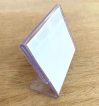 Porta Preço Display Acrílico 5x3cm Buffet Etiqueta 20 Peças