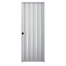 Porta pvc 70 cm cinza plasbil