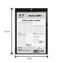 Porta quadro a4 cnpj vertical acp