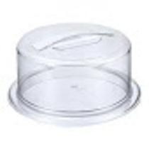 Porta Queijo Com Tampa Acrílico Forte Queijeira Linda 20Cm - Acrilic Line