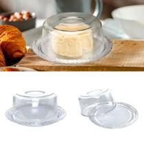 Porta Queijo Decorada Trança Com Tampa Para Mesa 16cm