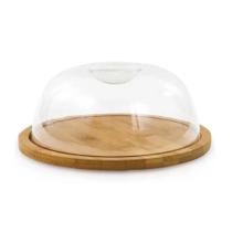 Porta Queijo em Bambu com Tampa Queijeira Frios MimoStyle Porta Queijo em Bambu com Tampa Queijeira Frios MimoStyle