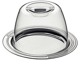 Porta-Queijo Tramontina Ciclo em Aço Inox 20 cm 2 Peças Porta-Queijo Tramontina Ciclo em Aço Inox 20 cm 2 Peças