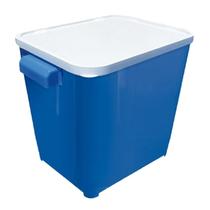 Porta Racao Canister 6kg Comida Cachorro Gato Pote Azul