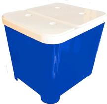 Porta Ração Container 15kg - Azul