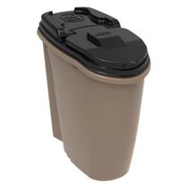 Porta Ração Grande Dispenser De Ração 40L Anti Formiga Gold Edition - Plast Pet