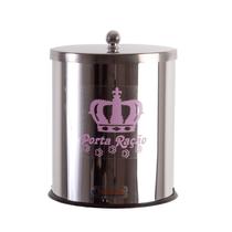 Porta Ração PET 3 Litros Inox