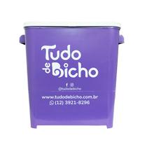 Porta Ração Tudo de Bicho Lilás - 6kg - FURACAO PET