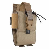 Porta Radio Ht Police Molle Warfare Cordura Coyote