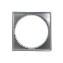 Porta ralo 10x10 inox 304 suporte grelha para ralo quadrado