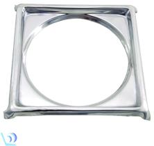 Porta Ralo Click 10x10 Suporte Cromado Inox 304