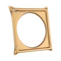 Porta Ralo Click 10x10 Suporte Dourado Fosco Inox 304 Gold