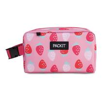 Porta Refeições PackIt Pequeno Caixa Térmica para Lanches Morango Porta Refeições PackIt Pequeno Caixa Térmica para Lanches Morango