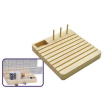 Porta Regua Patchwork Madeira Porta Regua Patchwork Madeira