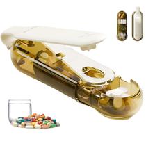 Porta Remedio Comprimido Pilula Capsula Compartimendo Divisoria Estojo Seguro Resistente Bolsa Mala Viagem Portatil Porta Remedio Comprimido Pilula Capsula Compartimendo Divisoria Estojo Seguro Resistente Bolsa Mala Viagem Portatil