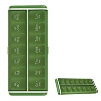 Porta Remedio Comprimido Pilula Capsula Organizador Semanal Divisoria Mala Bolsa Viagem Portatil Resistente Seguro Porta Remedio Comprimido Pilula Capsula Organizador Semanal Divisoria Mala Bolsa Viagem Portatil Resistente Seguro