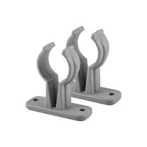 Porta Remo Longo Cor Cinza Para Barcos Ou Caiaques - Par