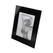 Porta-retrato 10 x 15 cm de vidro Preto Wolff - 9466