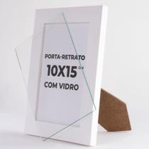 Porta Retrato 10x15 cm Com Vidro Para Foto Moldura A6 - Líder Molduras