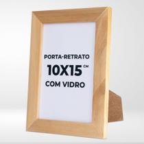 Porta Retrato 10x15 cm Com Vidro Para Foto Moldura A6