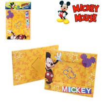 Porta retrato 10x15 com moldura de papelão horizontal - mickey disney