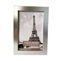 Porta retrato 10x15 prata mdf/pvc