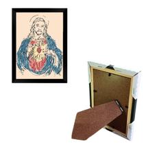 Porta Retrato 10X15 Sagrado Coração de Jesus - FR142