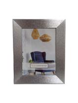 Porta Retrato 13x18cm MDF Metalizado Prata